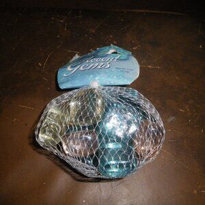 Glass Gems Dome Vase Filler Decorative Beads Marble Pebbles Stones Craft Decor